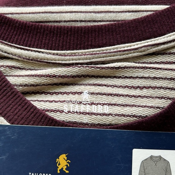 Stafford small two piece French Terry sleep set - Picture 3 of 11